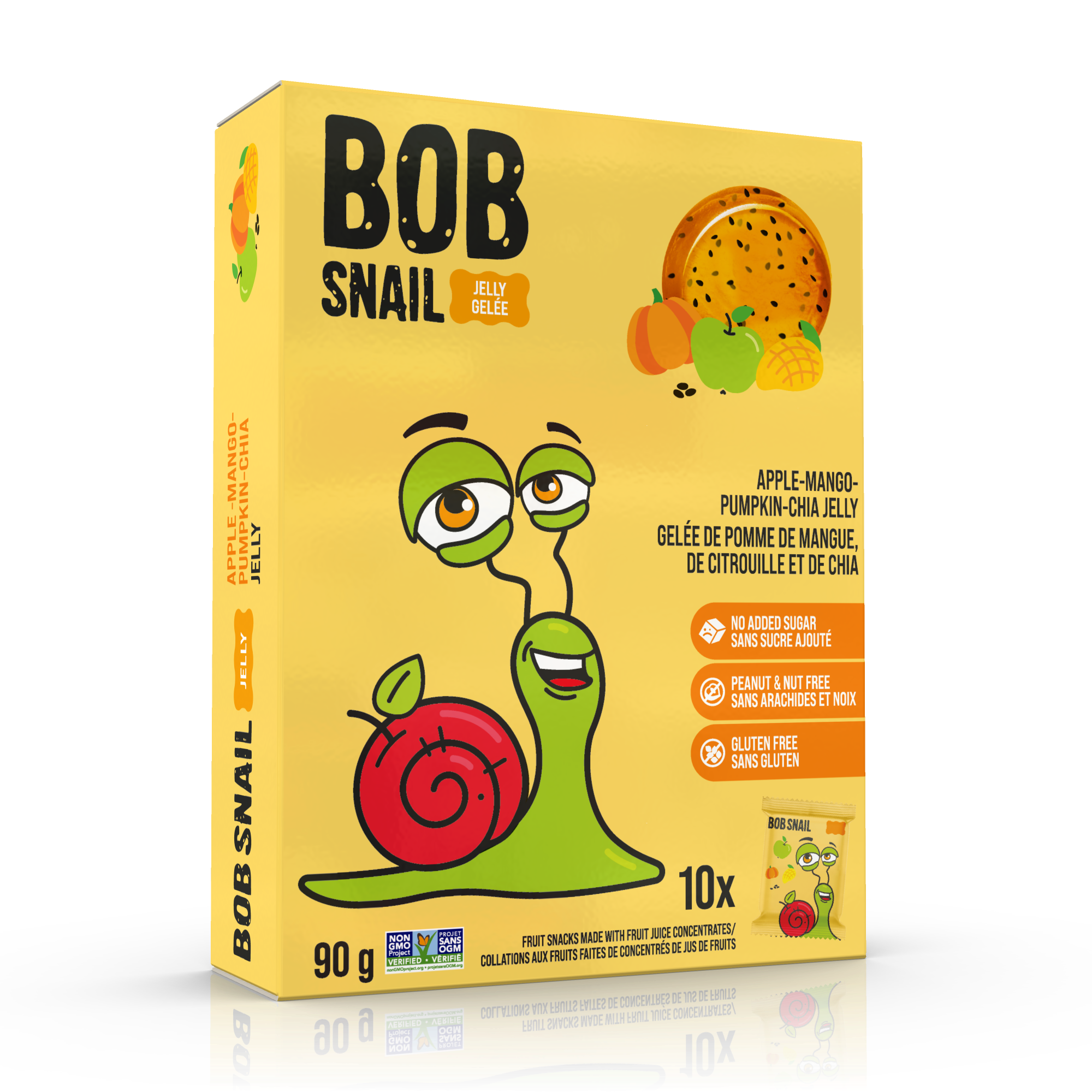 Bob Snail - Apple-Mango-Pumpkin-Chia Jelly (90g)