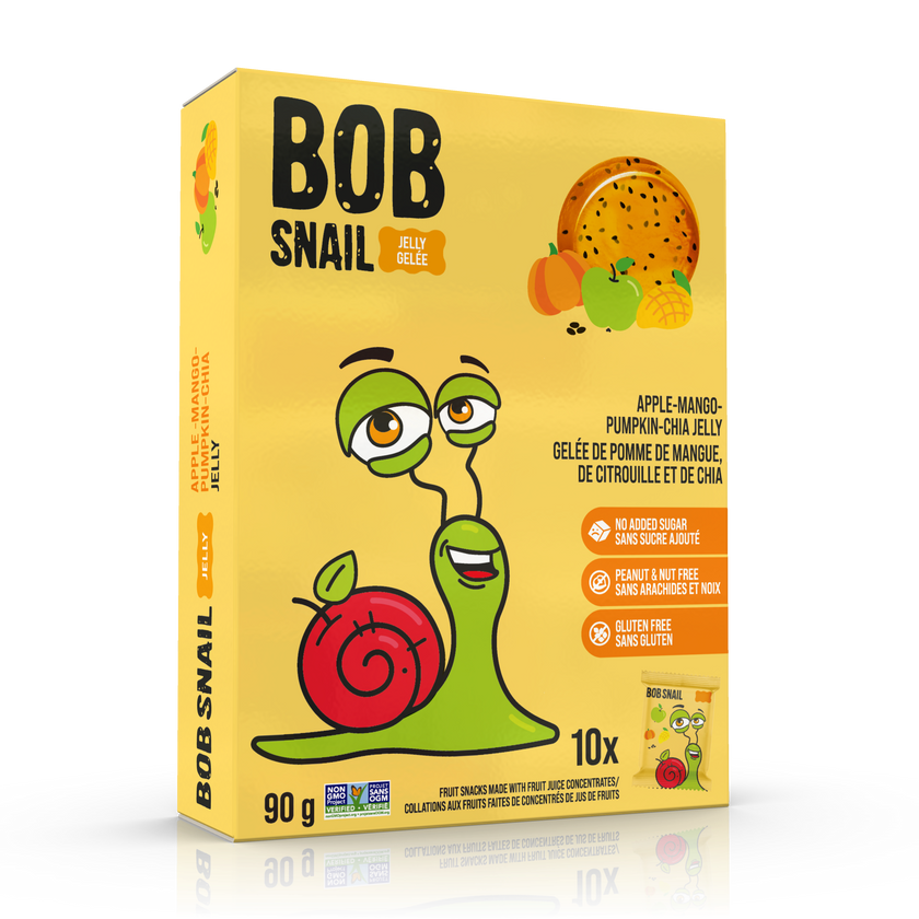 Bob Snail - Apple-Mango-Pumpkin-Chia Jelly (90g)