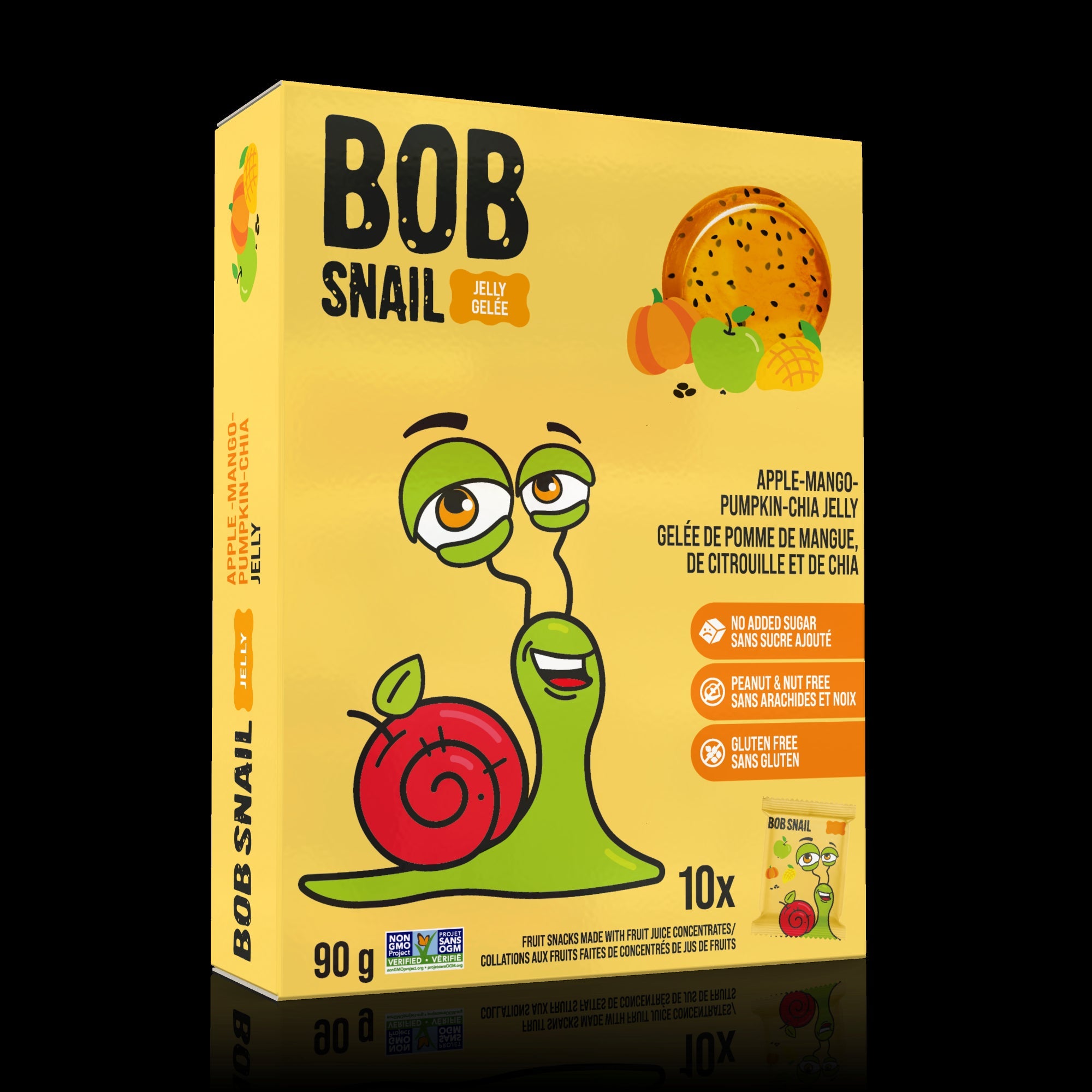 Bob Snail - Apple-Mango-Pumpkin-Chia Jelly (90g)