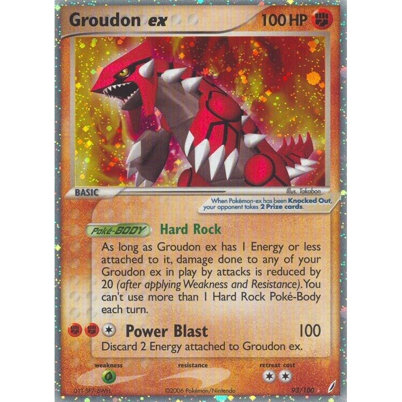 Groudon ex (93/100) (CG)