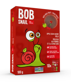 Bob Snail - Apple-Sour Cherry Rolls (100g)