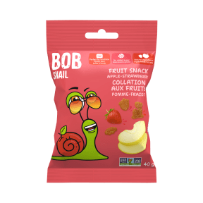 Bob Snail - Fruit Snack Apple-Strawberry (40g)
