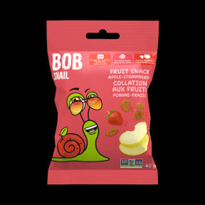 Bob Snail - Fruit Snack Apple-Strawberry (40g)