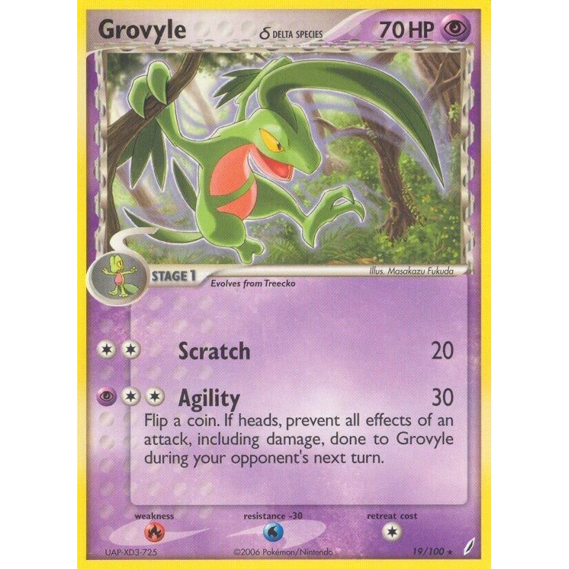 Grovyle (Delta Species) (19/100) (CG)