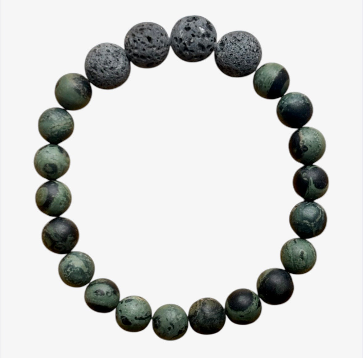 Volcanic Rock Diffuser Bracelet – African Turquoise