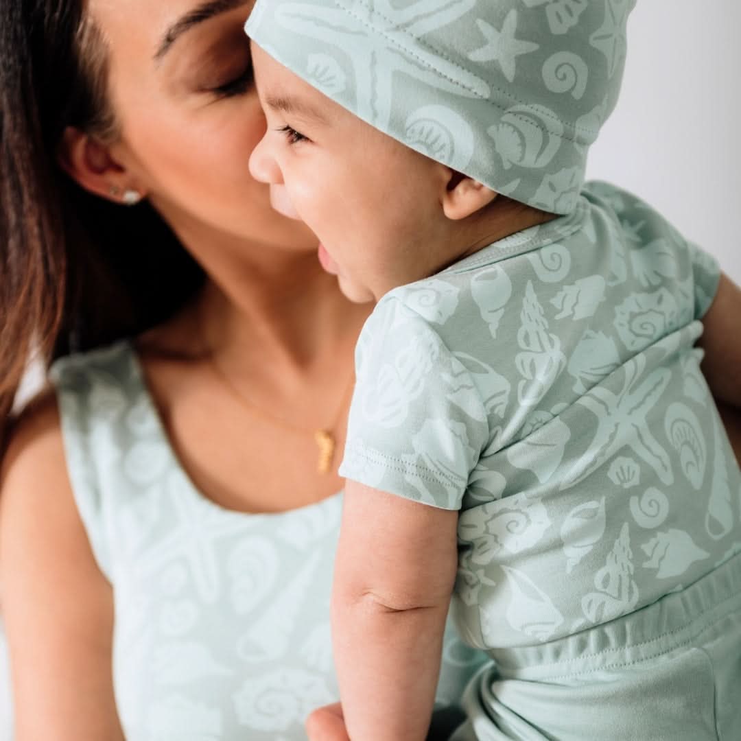 Bamboo Baby Short-Sleeved Onesie | Coastal Keepsakes