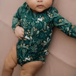 Bamboo Baby Long-Sleeved Onesie | Outer Space