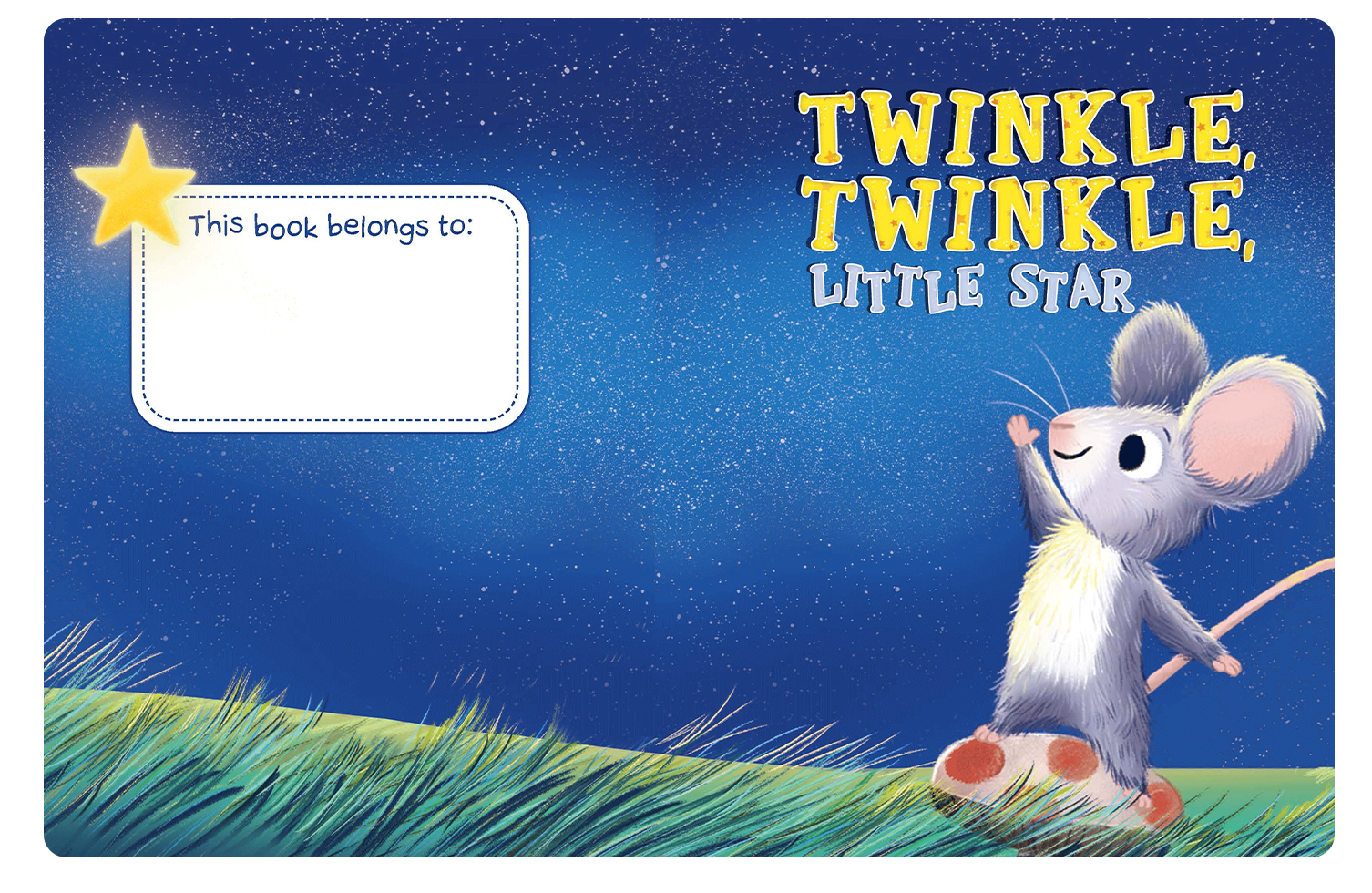 Little Hippo Books - Twinkle, Twinkle, Little Star- Children's Padded Board Book