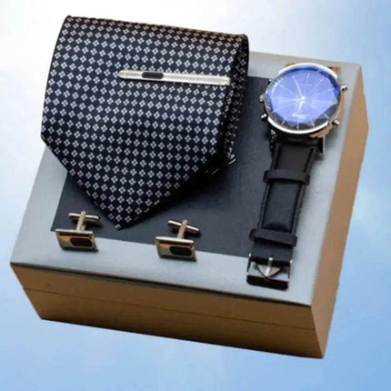 Practical Gift With Hand Gift Business Gift box Suit tie and Wrist Watch