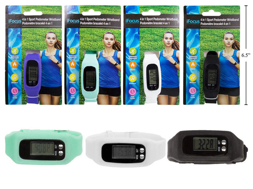 Ifocus iFOCUS 4 in 1 Sport Pedometer – こんにちはマート | KON NICHIWA MART