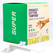 Marlow - Organic Cotton Tampons (Super) (18box)