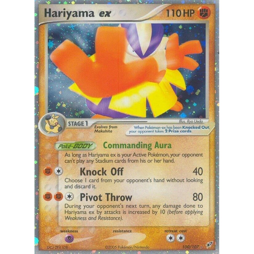 Hariyama ex (100/107) (DX)