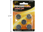FOCUS ELECTRONICS 4-Pack CR2032 3V Lithium Batteries - 86018