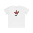 Vintage Canada Maple Leaf T-Shirt Youth Distressed Graphic Tee for Hockey Fans