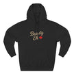 Beauty Eh Canadian Hoodie - Maple Leaf Pride Pullover Sweatshirt - Womens Canada Day Apparel - Cozy Fleece Lined Hooded Sweatshirt