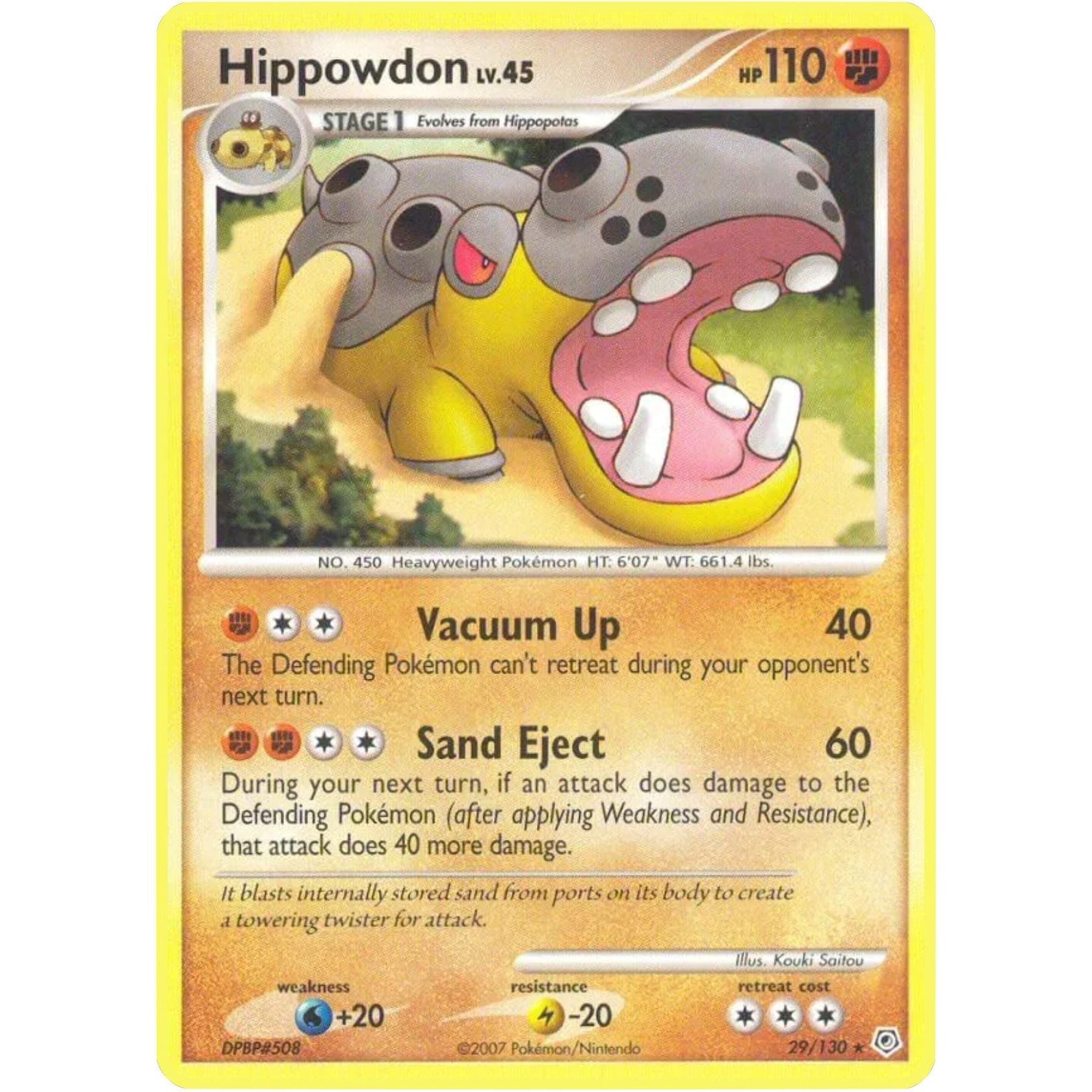 Hippowdon (29/130) (DP)