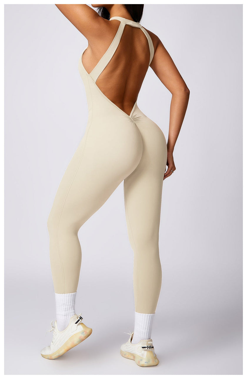 Unitard Jumpsuit Workout Fitness Gym Jumpsuit Athleisure wear