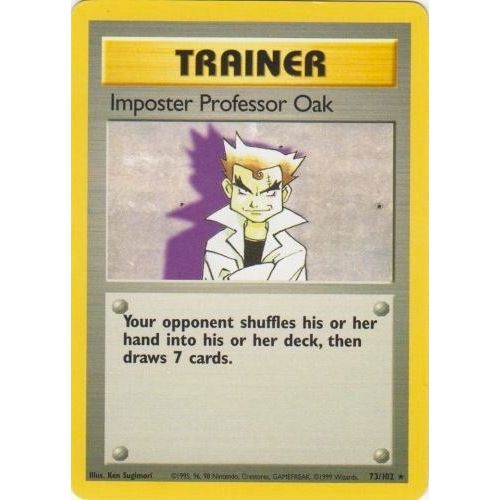 Imposter Professor Oak (073/102) (BS)
