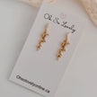 Alessia Crystal Stud Drop Earrings
