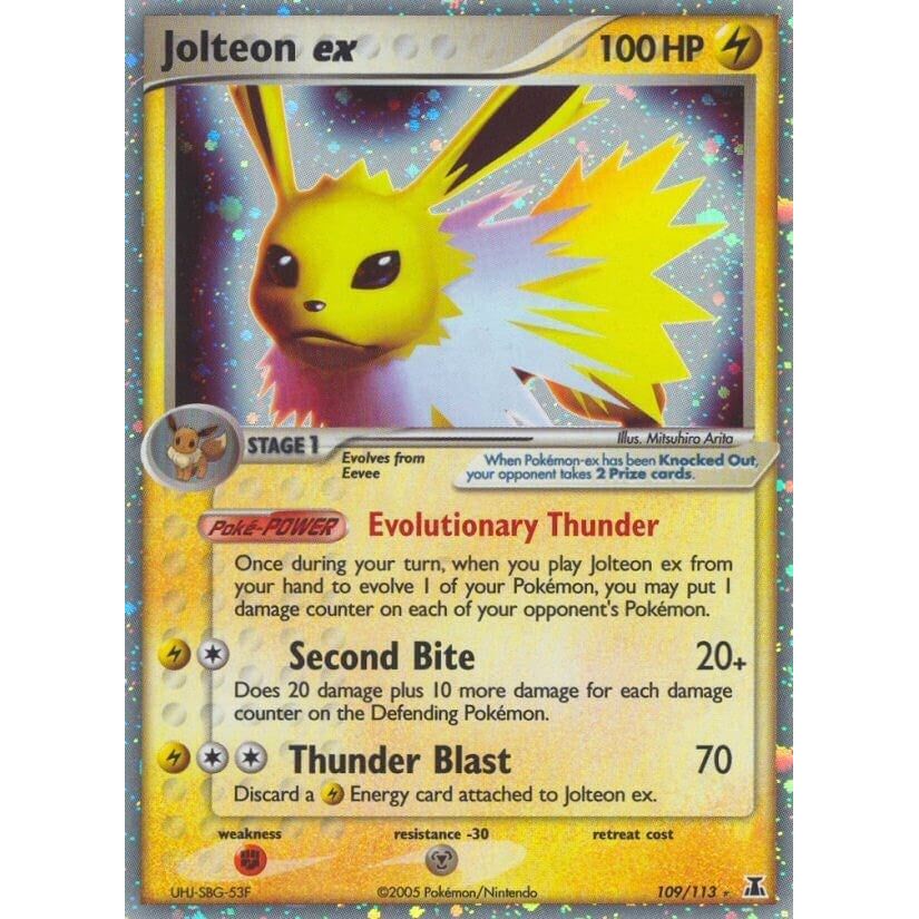 Jolteon ex (109/113) (DS)