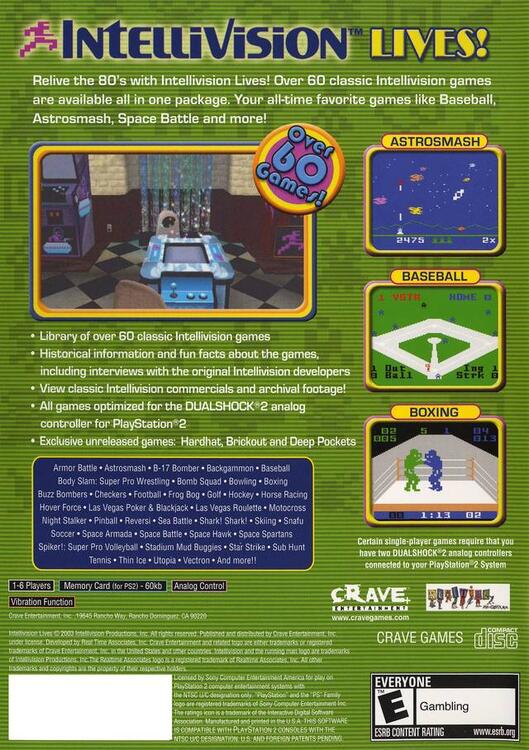 Intellivision Lives! (occasion)