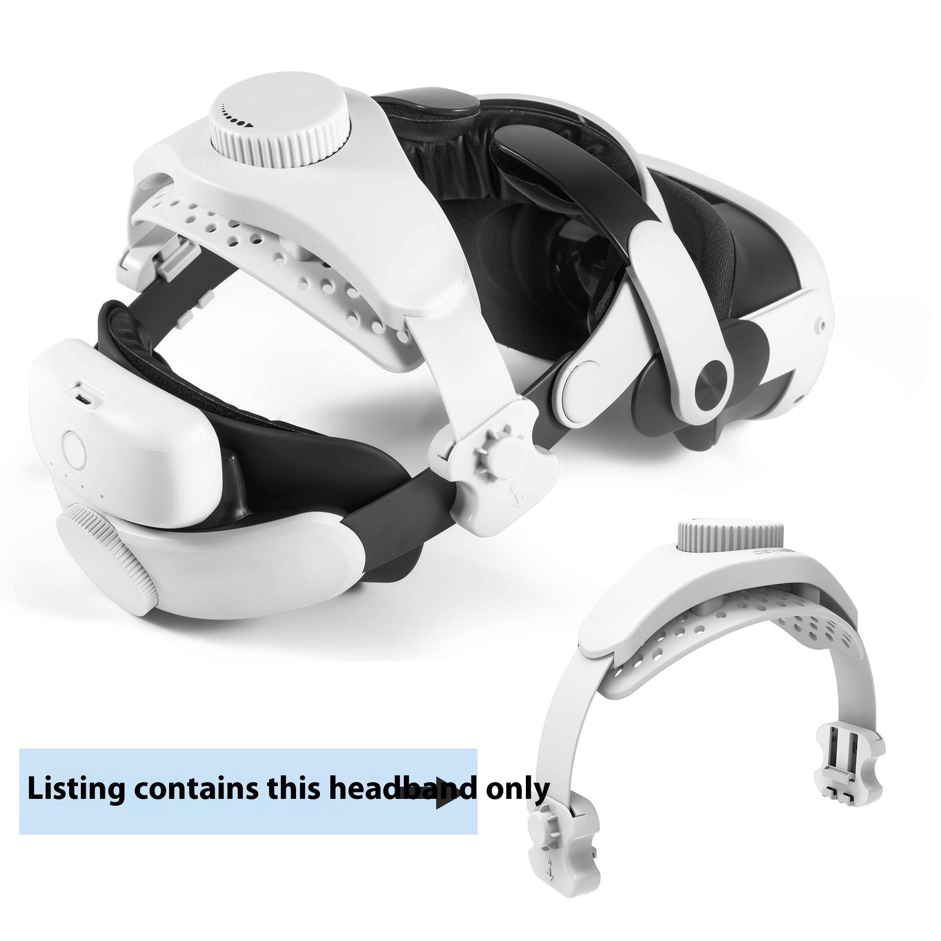Head Strap for Quest 3 Accessories, Comfort VR Headset Elite Strap for Meta Quest 3, Adjustable Lightweight Strap Replacement