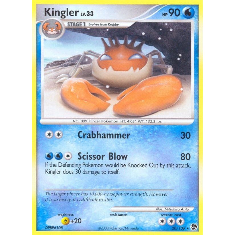 Kingler (20/106) (GE)