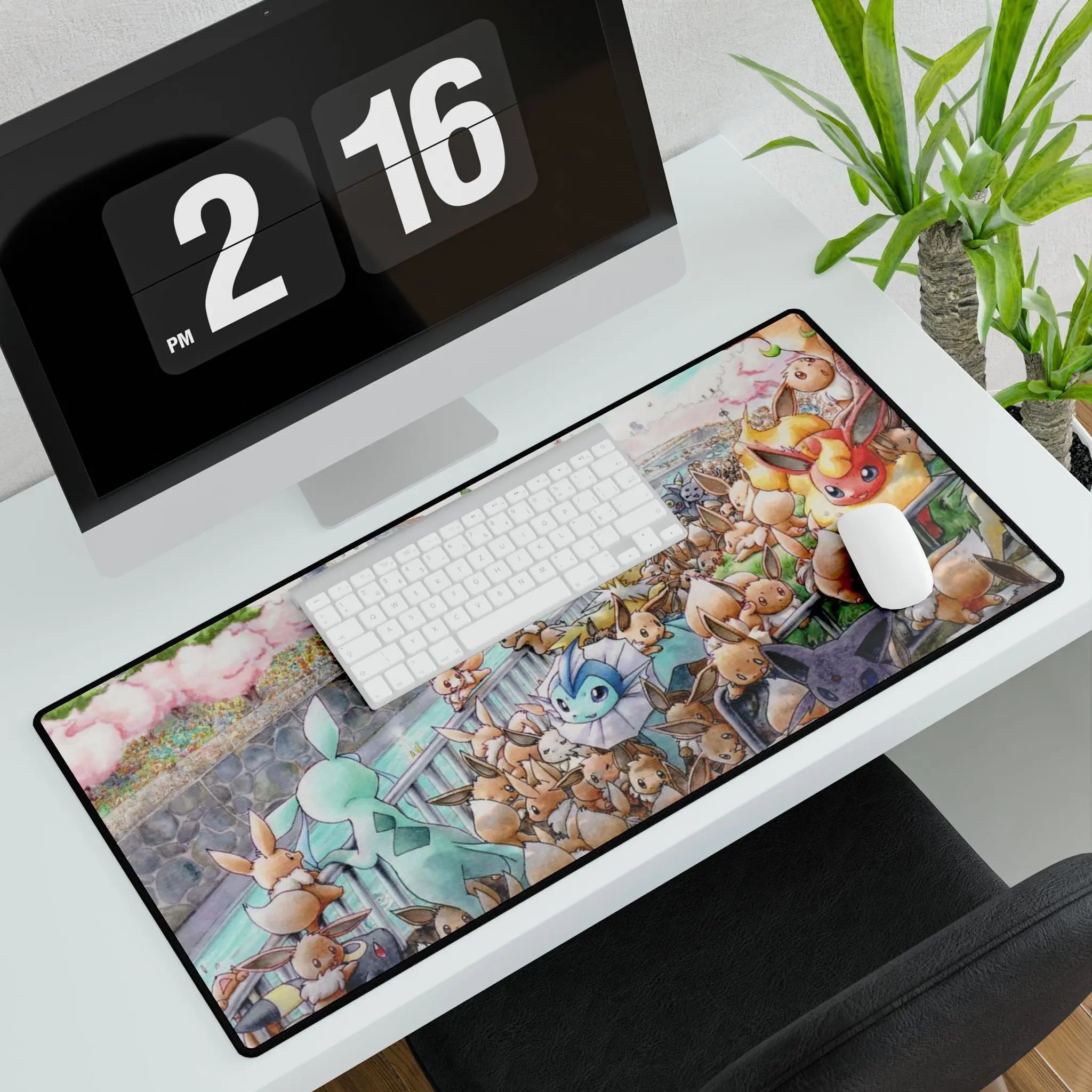 Eevee Swarm Playmat: Perfect for Pokemon Battles