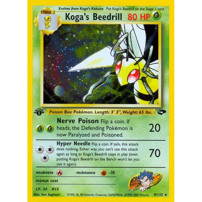 Koga's Beedrill (009/132) (G2)