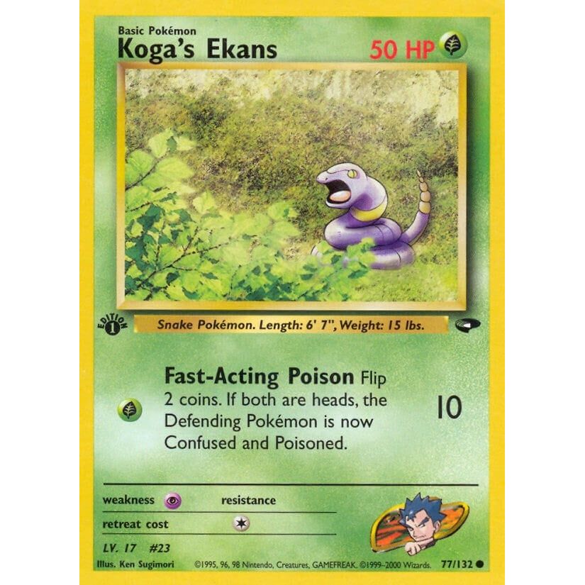 Koga's Ekans (077/132) (G2)