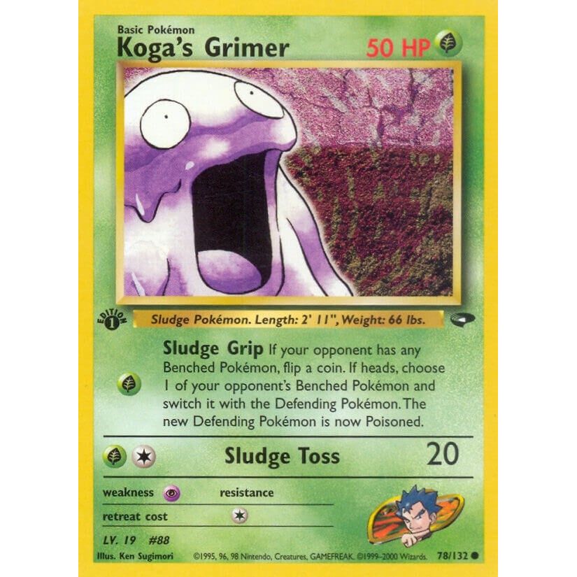 Koga's Grimer (078/132) (G2)