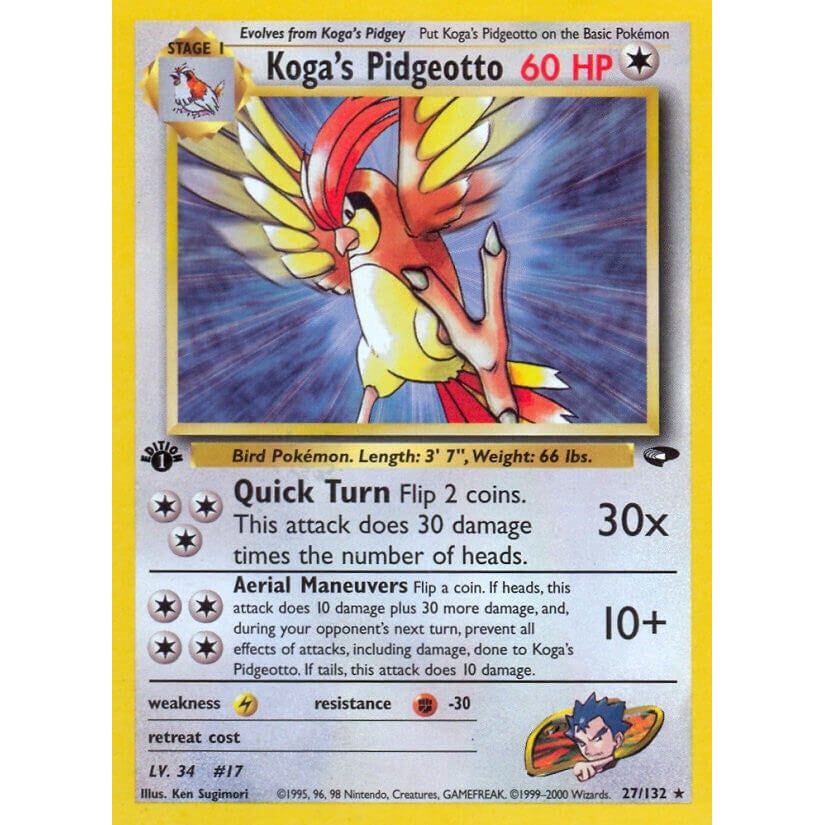 Koga's Pidgeotto (027/132) (G2)