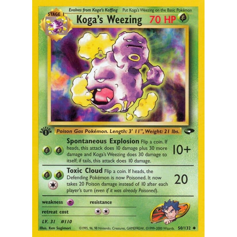Koga's Weezing (050/132) (G2)