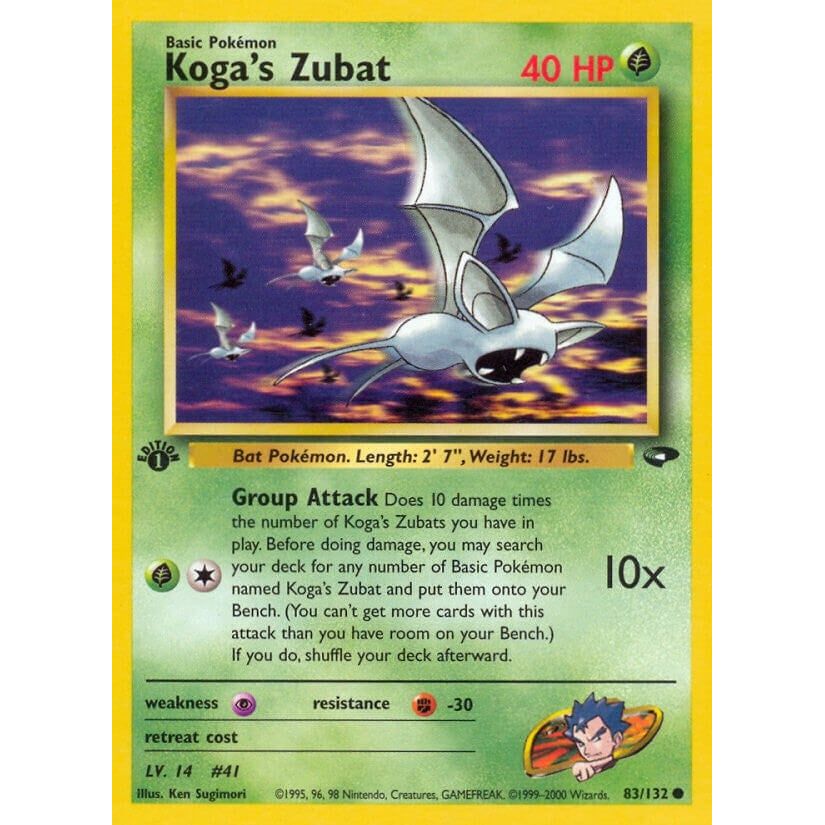 Koga's Zubat (083/132) (G2)
