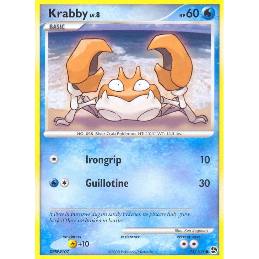 Krabby (75/106) (GE)