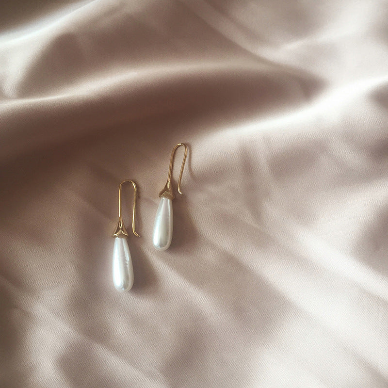 Waterdrop Pearl Drop Earrings – Long & Short Pearl Styles