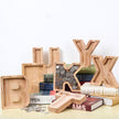 Wooden Animal & Alphabet Piggy Bank – Kids Holiday Gift, A–Z & Animal Styles