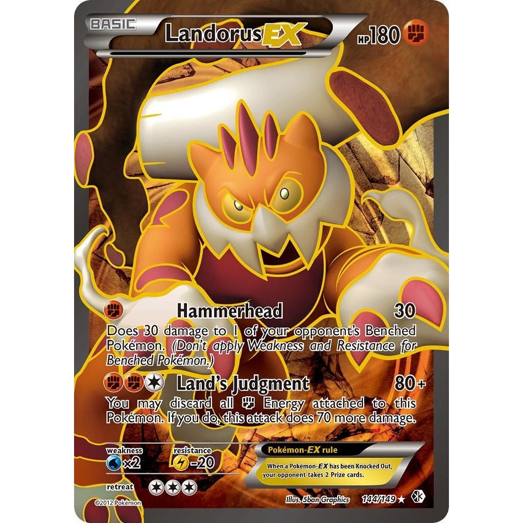 Landorus EX (144 Full Art) (144/149) (BCR)