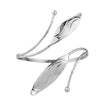 Geometric Metal Arm Bracelet – Gold & Silver Electroplated Bangle for Women