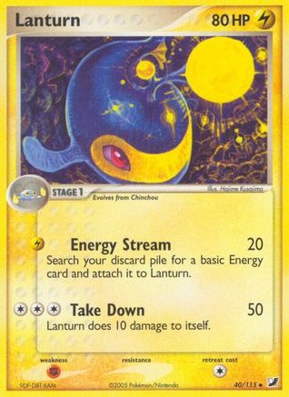 Lanturn/115 - Unseen Forces Reverse Holofoil