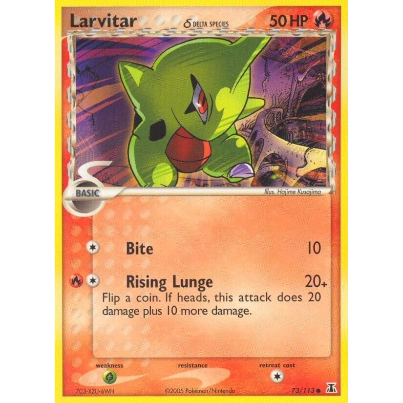 Larvitar (Delta Species) (73/113) (DS)