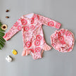 Girls Long Sleeve Sun Protection Swimsuit Jumpsuit | Kids Quick-Dry Swimwear Canada