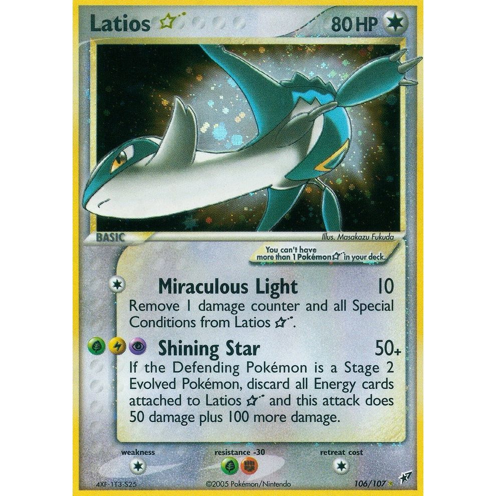 Latios Star (106/107) (DX)