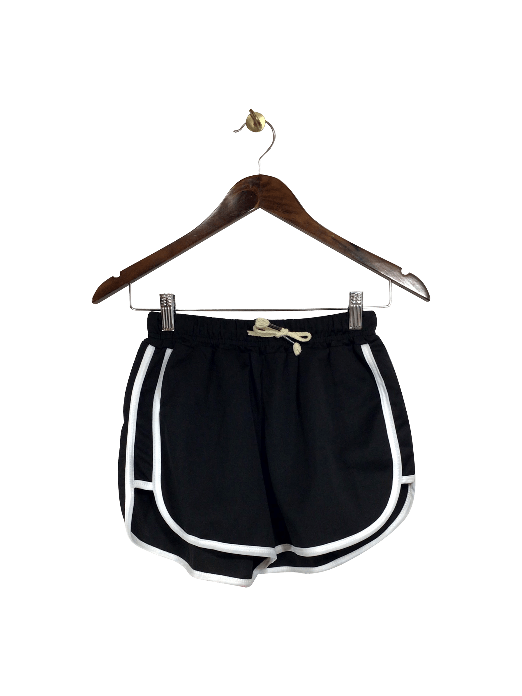 UNBRANDED Regular fit Activewear Short in Black - XS