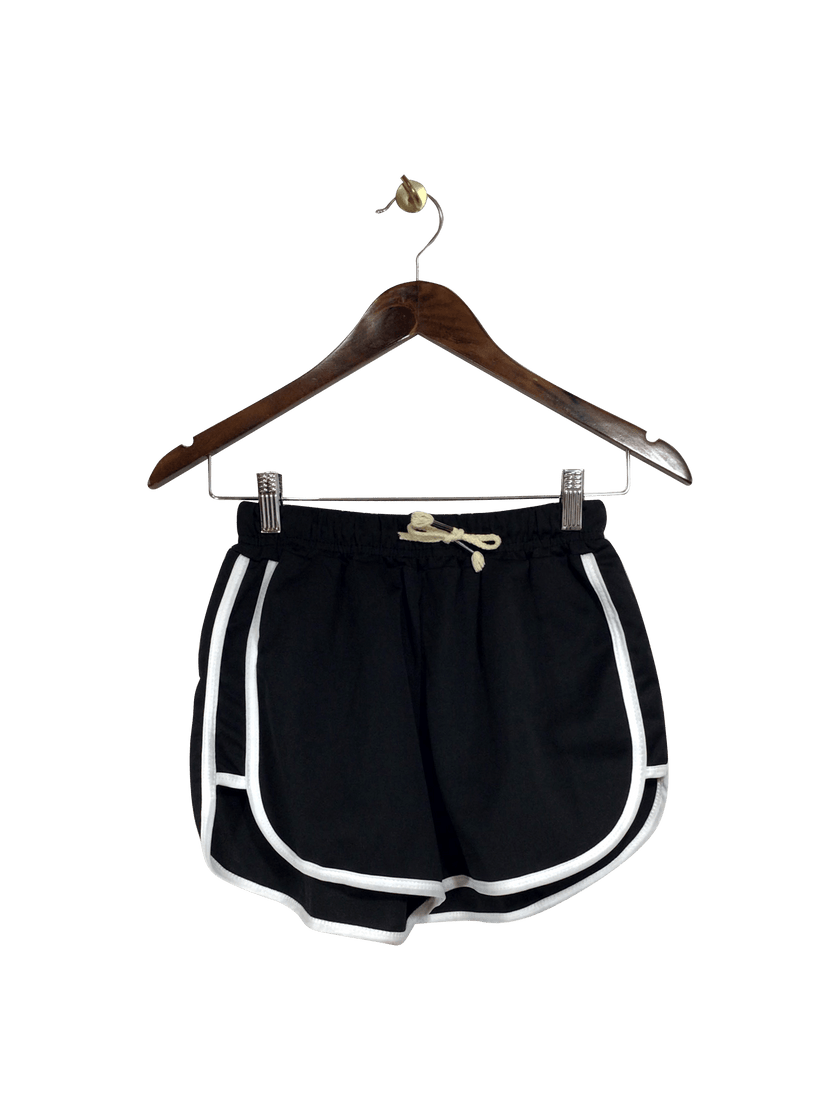 UNBRANDED Regular fit Activewear Short in Black - XS