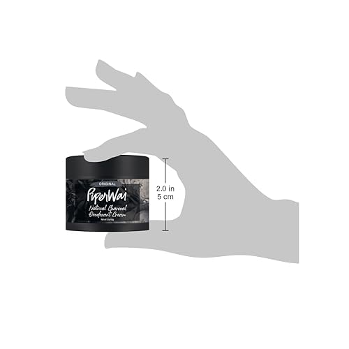 PiperWai - Activated Charcoal Deodorant - Jar (57g)