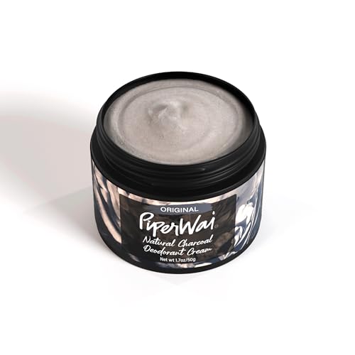 PiperWai - Activated Charcoal Deodorant - Jar (57g)