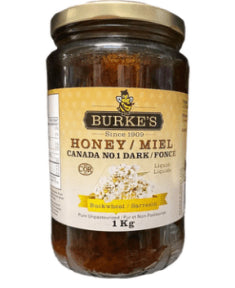Burke's Pure Natural Honey - Buckwheat Honey Liquid (1kg)