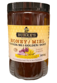 Burke's Pure Natural Honey - Wildflower Honey Liquid (500g)