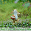 Creative Decorations Cute Bunny Resin Ornaments